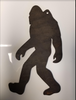 High Caliber AR500 3/8" Thick Animal Silhouette Targets - for Precision Practice Bigfoot Sasquatch Yeti(Bigfoot #1, 09x16)