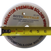 Rotometals Radiator Premium  Solder 40%  Tin 60% Lead Solid Wire Solder .125 (1/8" ) 25#