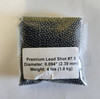  Lead Shot Balls #7.5 bag 1 lbs (16 oz) (0.094") (2.39 mm) Dia - Free Shipping