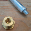  COR-IN 1.25" NPT x 24" Zinc Pencil Anode 