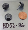 BD56 - Geometrically Shaped, Pewter Nail/Clavos Head - Head Size: 5/8" Nail Length: 5/8" - 250/box