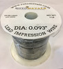 Lead Impression Wire-0.093" 99.9% - 5 Pound Spool (2.36 mm)  Clearance Checking