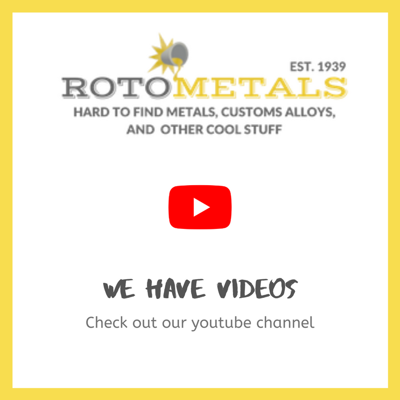 Rotometals on Youtube