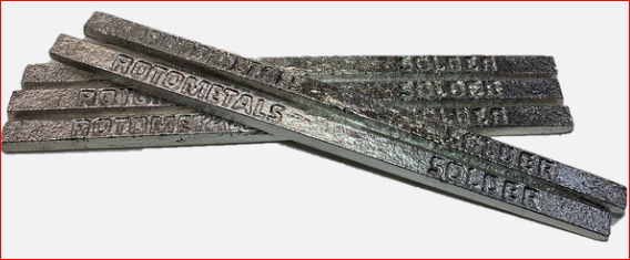 30 Tin/70 Lead Bar Solder RotoMetals