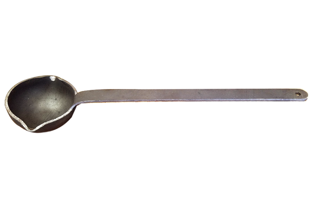 Casting Ladle 3.0oz - 3-1/2 Bowl Diameter, 12 Handle Length - RotoMetals