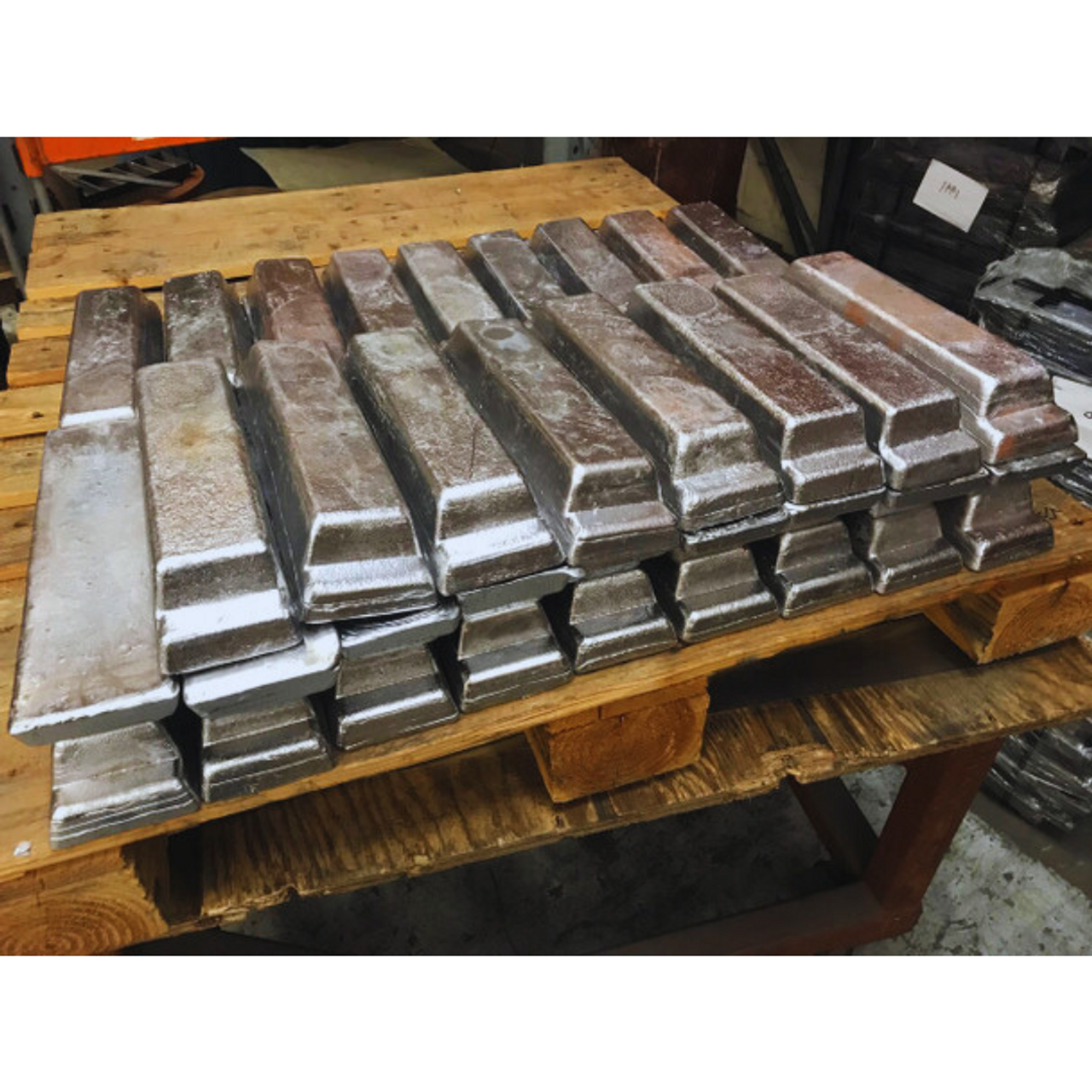Pallet Antimony Lead Ingots 5-6% 1000 Pounds