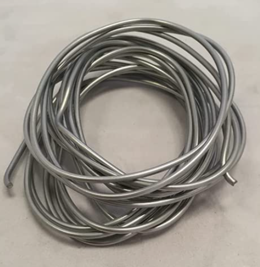 RotoMetals Zinc Wire .091 inch Diameter 10 Feet 99.9% min Made in USA ...
