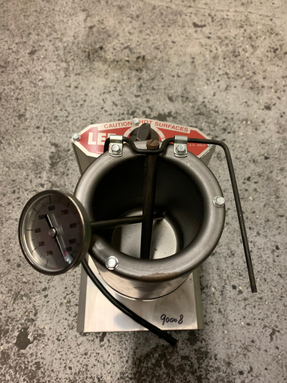 Large Pour Pot and Thermometer 