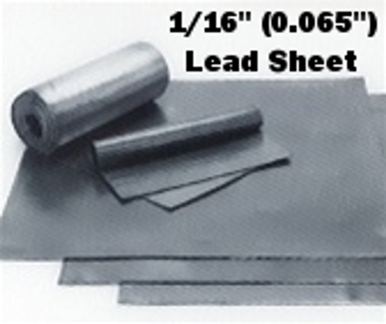 4 Sheet Lead 1 16 4 X 8 Rotometals