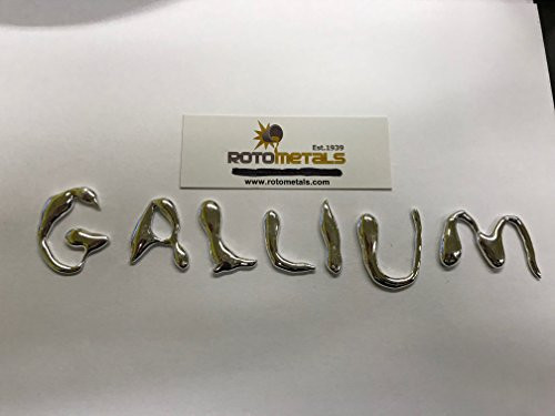 40 Grams Gallium Metal 99.99% - RotoMetals