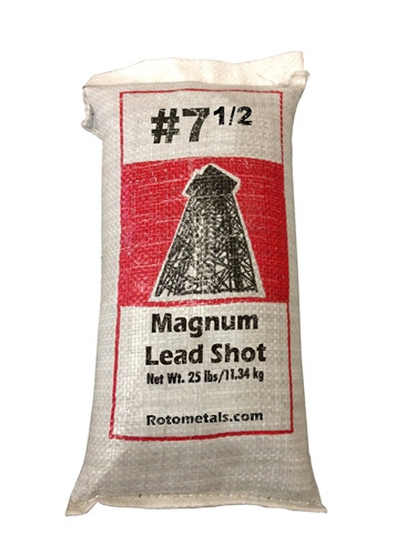 『希少』X-TAGE PURE DURALUMIN【ROUND M】 Magnum Lead Shot #7.5 .095