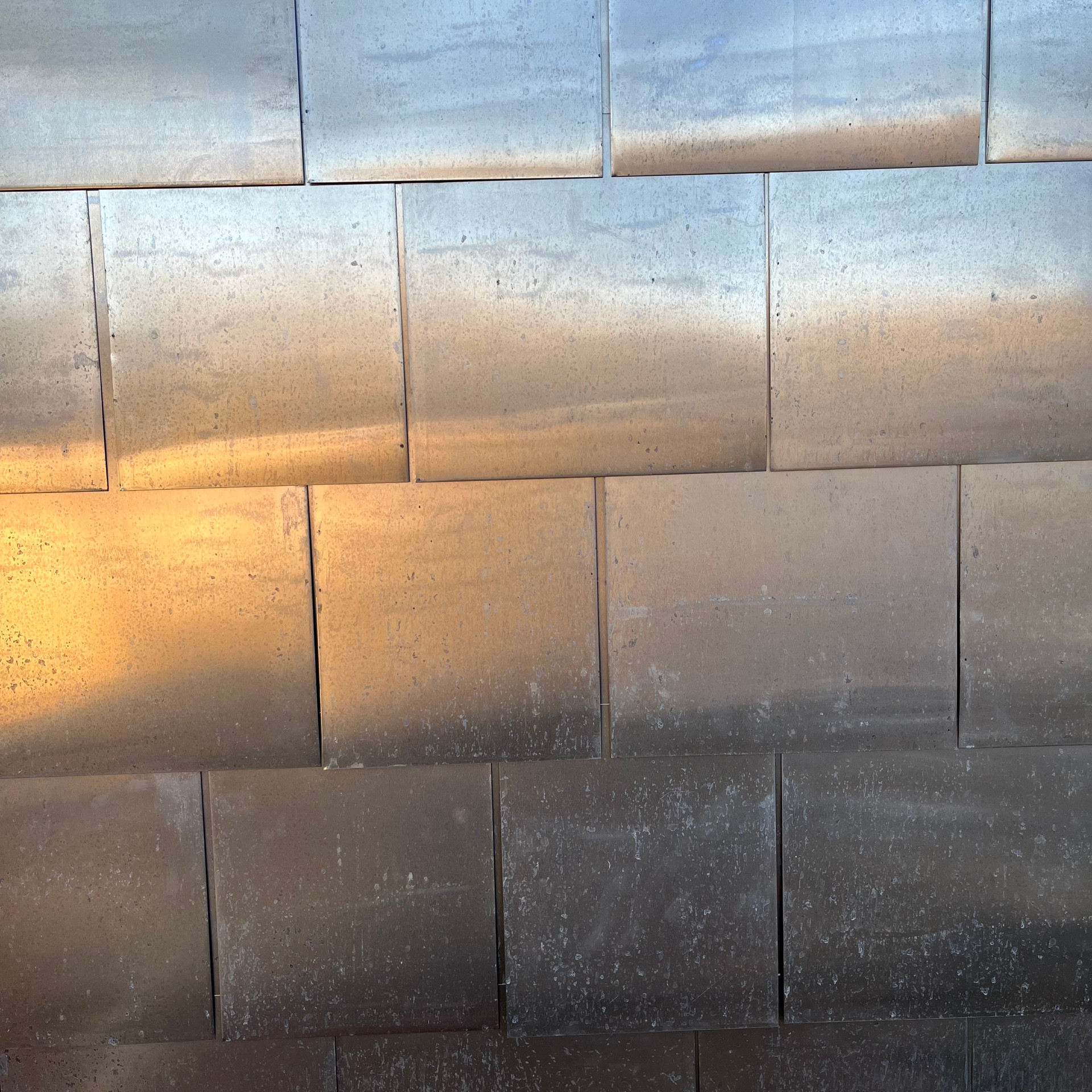 Zinc Sheet Roofing /Siding Shingles Natural Finish 500 ft square .027