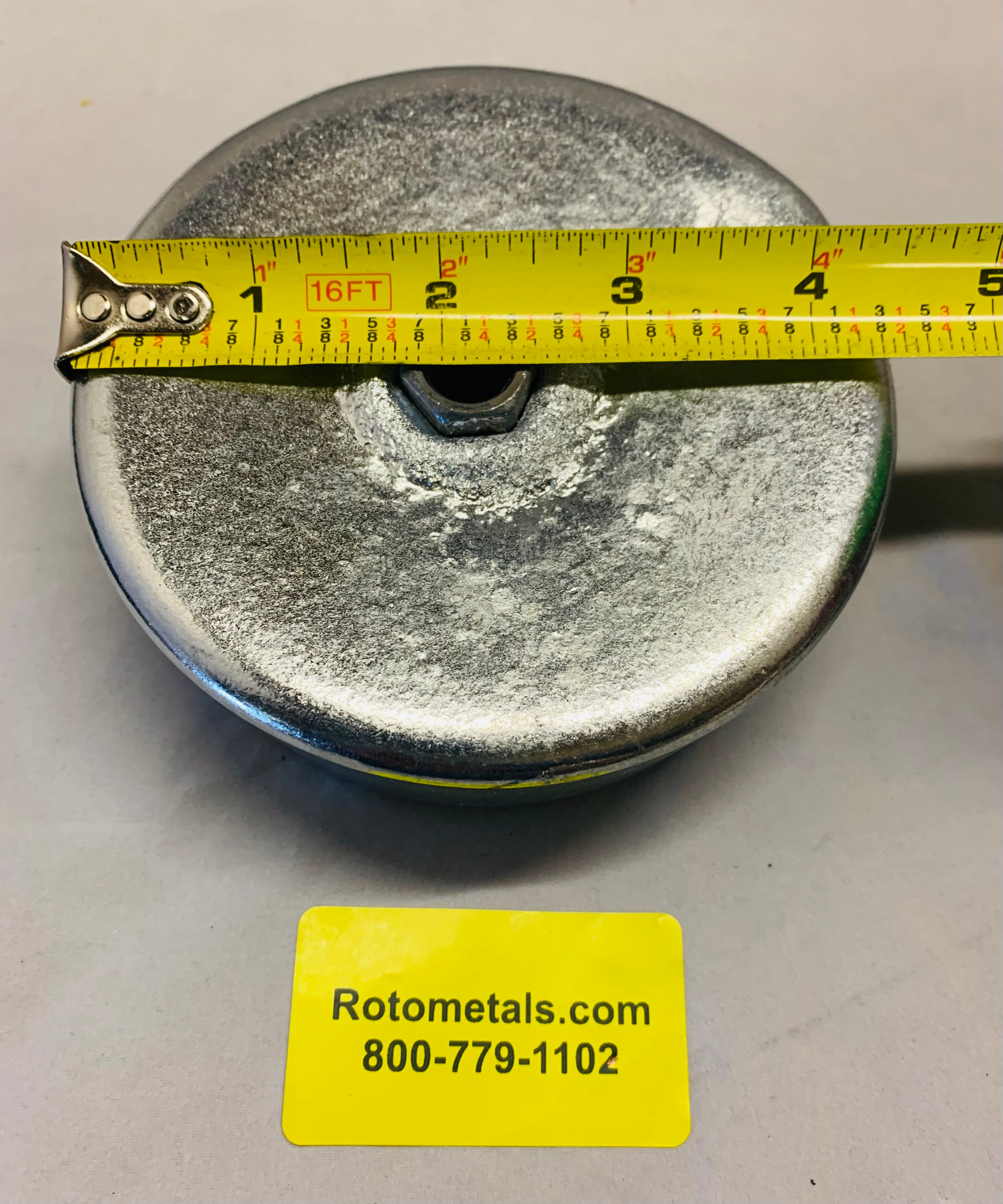 6 lb Zinc Screw On Crab/Lobster Pot Anode RotoMetals