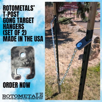 Shoot Steel Fence Post Hanger - Set of Two