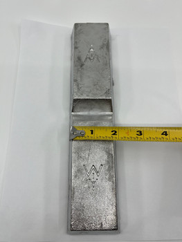 95Sn/3Sb/2 Zinc     Notch Bar  Solder by the pound