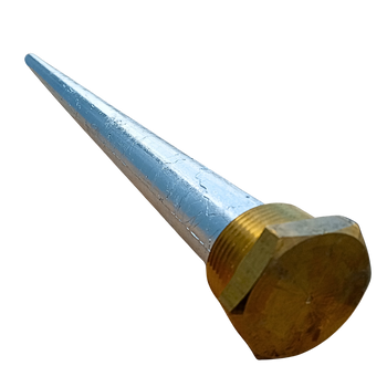 COR-IN 1.25" NPT x 36" Zinc Pencil Anode Replacement