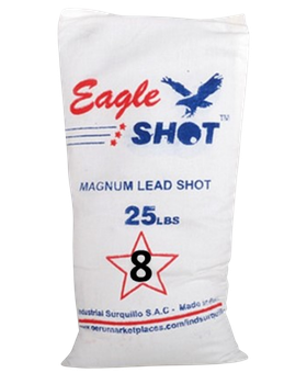 Eagle Magnum Lead Shot 25 lbs Bag