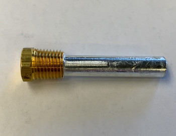 Flex-a-lite Radiator Anode Incl. Brass Plug w/Zinc Anode 32060 - 1/4" NPT x 1-3/4"