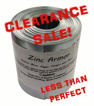 Discounted ZincArmor 2.5"-3" Zinc Strip 3-4 pcs that total  about 50 ft Prevent Algae, + /-  3"