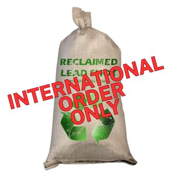 Reclaimed Lead Shot - 1 bag 22.5 pounds International Order