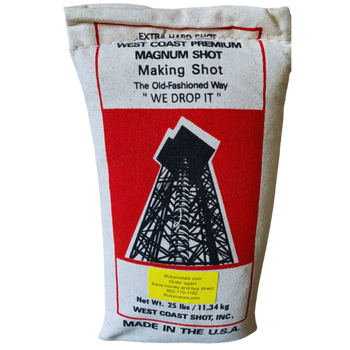 Lead Shot Balls #7.5 bag 4 lbs (64 oz) (1.8 kg) (0.094) (2.39 mm) Dia -  Free Shipping