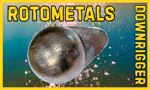 THIS SUMMER'S BIGGEST SELLER: ROTOMETALS' DOWNRIGGER WEIGHTS 