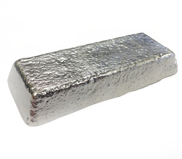 Alloy R97 Pewter Casting Ingot~  97% Tin 2.5 %Bismuth , .25% Silver .25 Copper - 466F - 566F