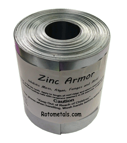 ZincArmor  2.5 " Zinc Strip 50 ft Prevent Algae, Moss, Fungus & Mildew