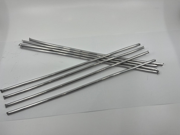 50 % Tin 50% Lead  1/4" dia ROUND  x 15"  LONG Extruded Solder 