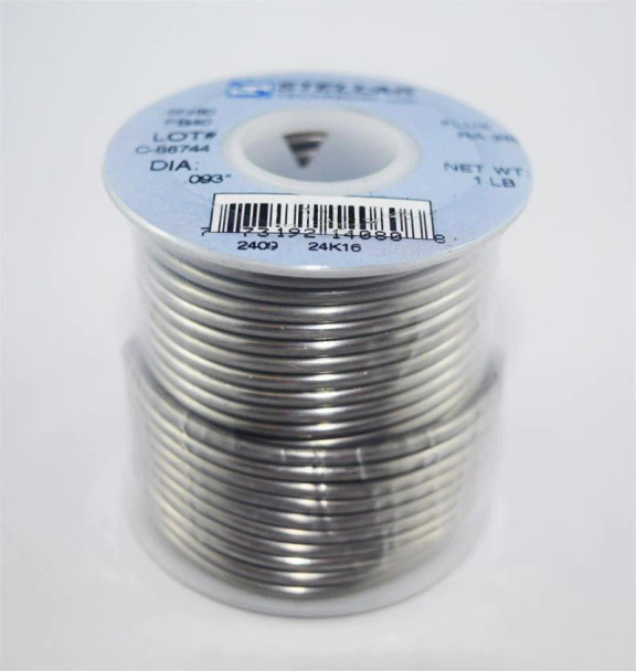 60Sn 40Pb  Solid Wire Solder .093 Diameter 1# Spools