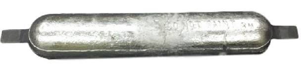 AHS-20-A  Aluminum Anode 2.25" x 4.5" x 24"