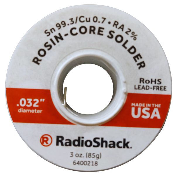 99.3Sn0.7Cu Lead Free Solder .032" 3oz