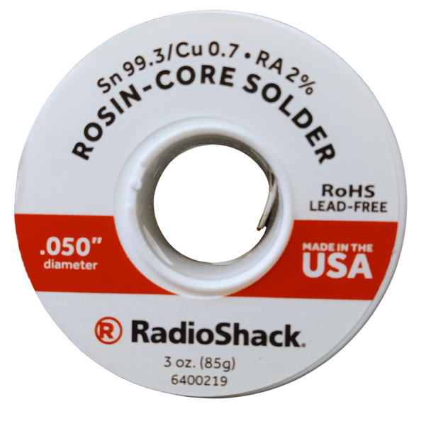 99.3Sn0.7Cu Lead Free Solder .05" 3oz