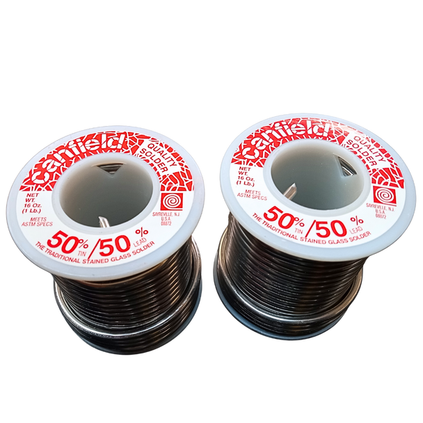 Canfield 50/50 Solder - 1 Lb Roll (2 Pack)