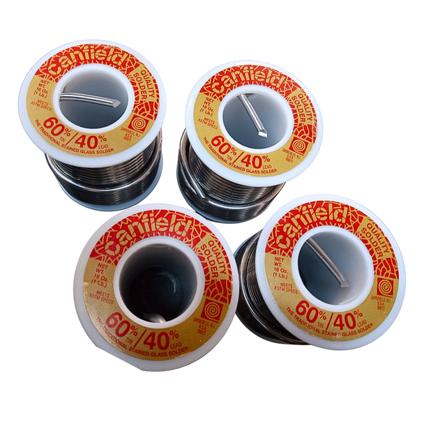 Canfield 60/40 Solder - 1 Lb Roll X 4