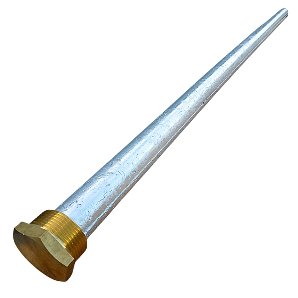  COR-IN 1.25" NPT x 24" Zinc Pencil Anode 