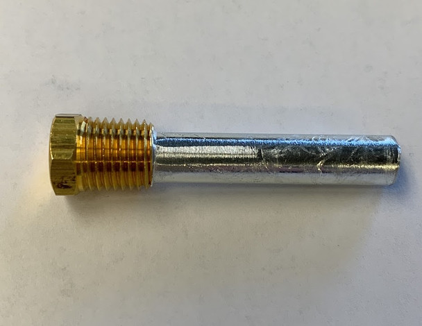 Flex-a-lite Radiator Anode Incl. Brass Plug w/Zinc Anode 32060 - 1/4" NPT x 1-3/4"