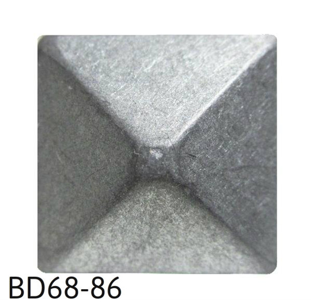 BD68 - Pyramid Nail/Clavos Head - Head Size: 3/4" Nail Length: 5/8" - 80/box