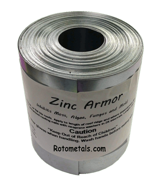 ZincArmor  3" Zinc Strip 50 ft Prevent Algae, Moss, Fungus & Mildew CB-07-E1