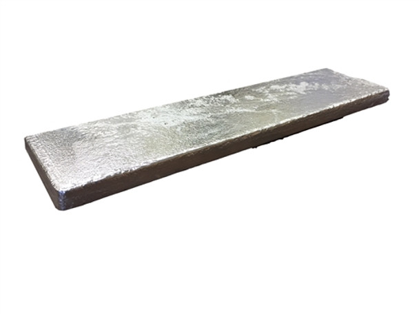 ZPN-5 Zinc Cast Plate - 1" x 3" x 12" 