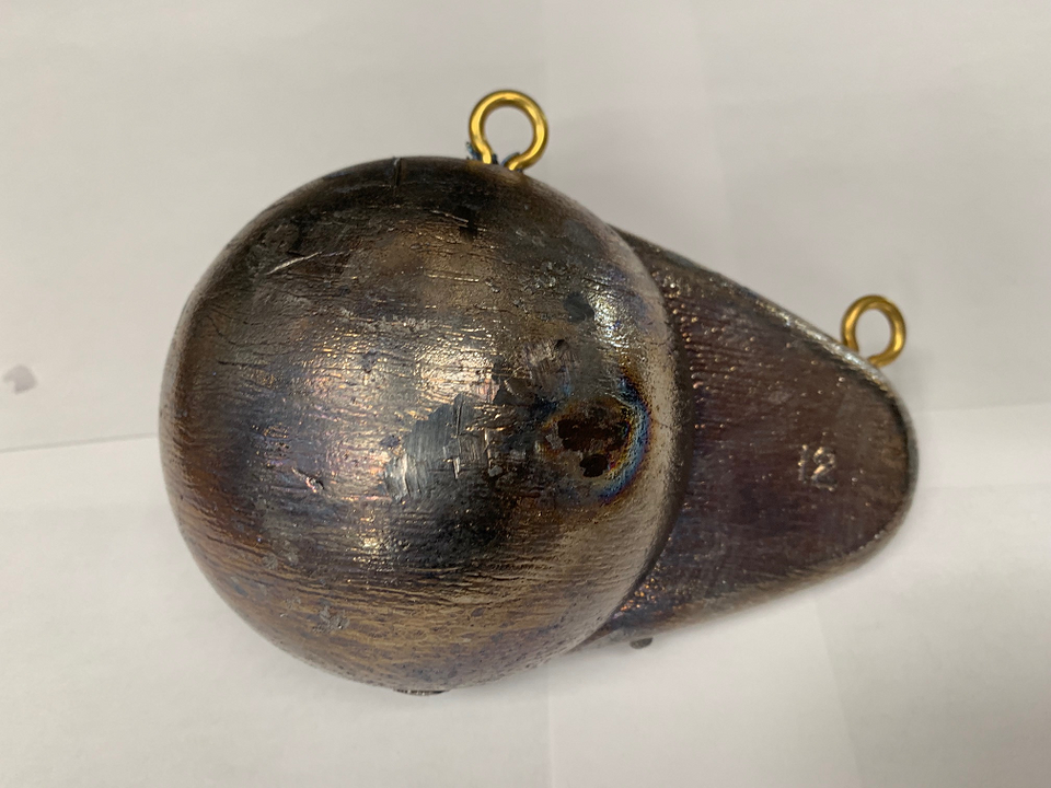 12 Pound Lead Downrigger Weights RotoMetals