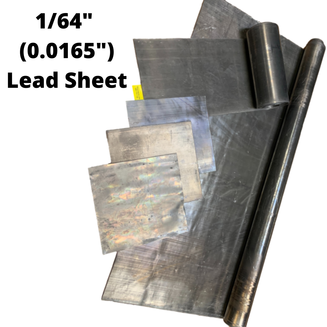 Sheet Lead 1/64 inch x 12 inches x 24 inches 