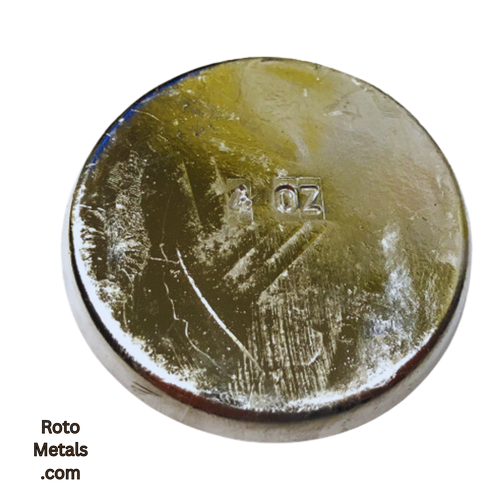 イマンオデットビードミディ缶 Indium 99.99% Pure 4 oz Ingot - RotoMetals