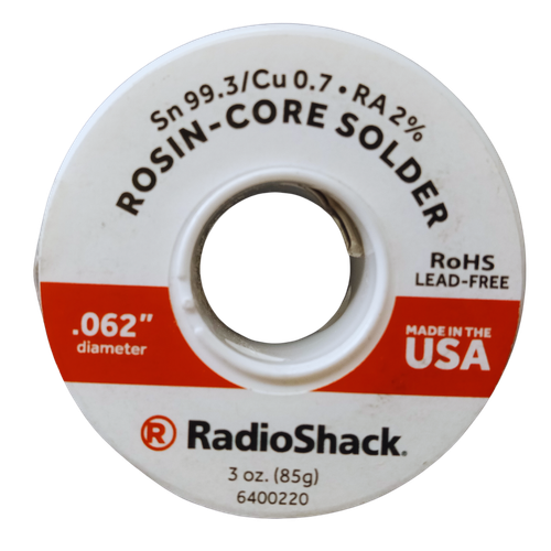 99.3Sn0.7Cu Lead Free Solder .062