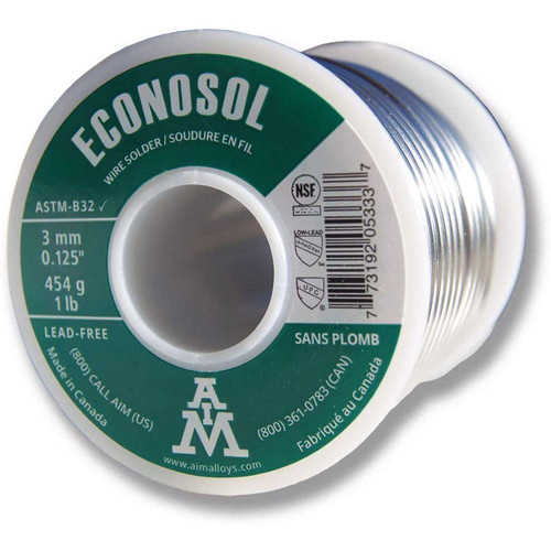 HQ Cynel Tin Lead 97/3 S Flux Multicored SILVER Solder Wire Reel