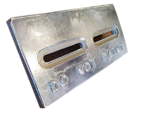 Divers Dream Plate Zinc Anode Bolt on .5