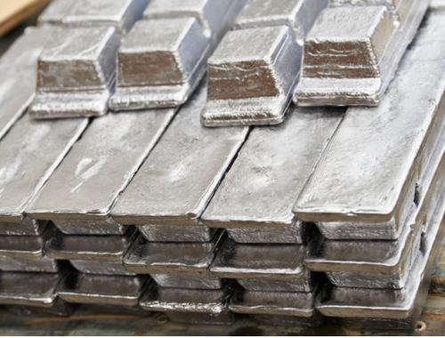 Pallet Lead Ingots (99.9%) 1000 pounds Freight Included