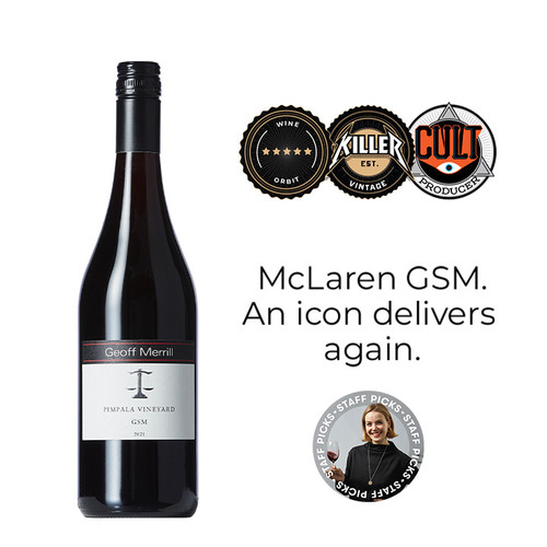 Price Drop: Geoff Merrill Pimpala Vineyard GSM 2021