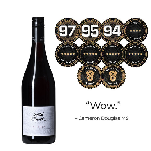 Price Drop: Wild Earth Pinot Noir 2021 - MAYDAY!