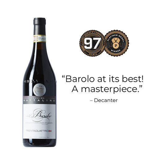 PRE-ARRIVAL: Massimo Rattalino Trentaquattro34 Barolo DOCG 2013